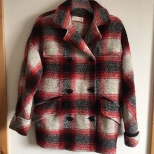 Isabel Marant plaid jacket. Size 4 (small).
